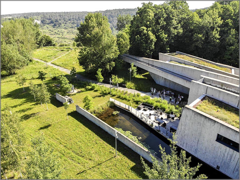 Besucherzentrum der Fossillagerstätte Grube Messel